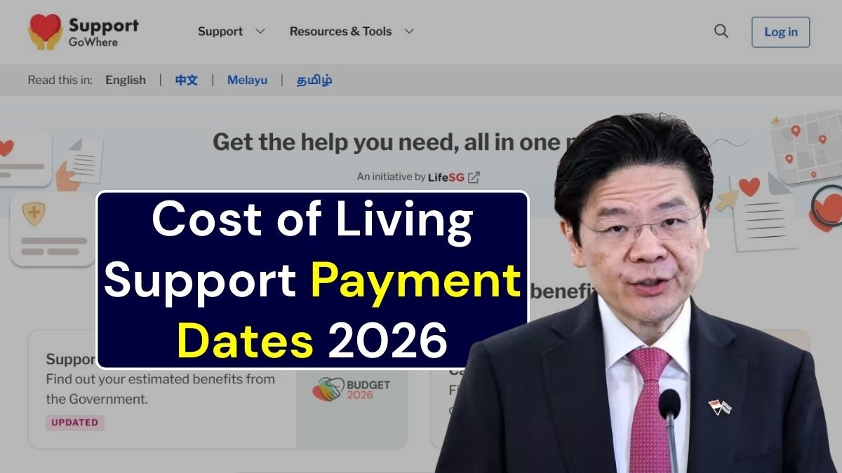 Cost of Living Support Payment Dates 2026