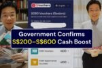Government Confirms S$200–S$600 Cash Boost