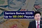 Seniors Bonus 2026: Up to S$1,080 Payout