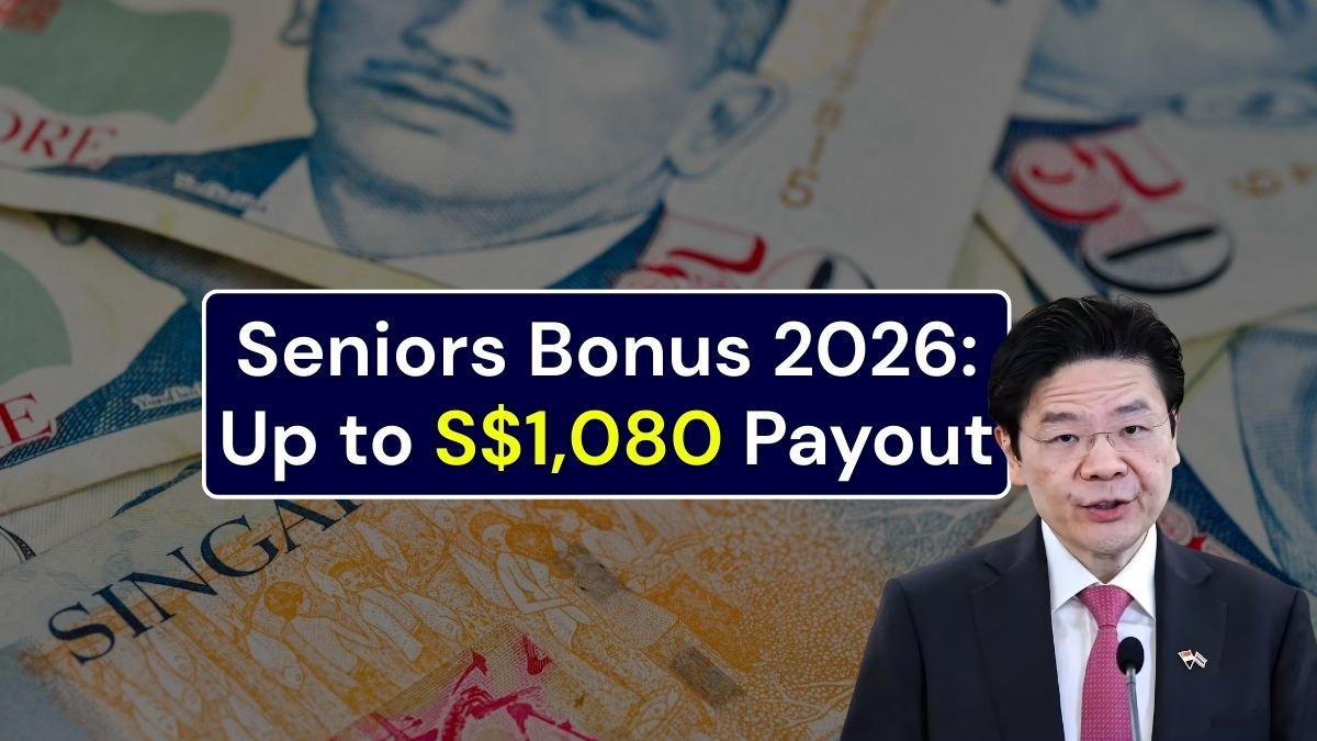 Seniors Bonus 2026: Up to S$1,080 Payout
