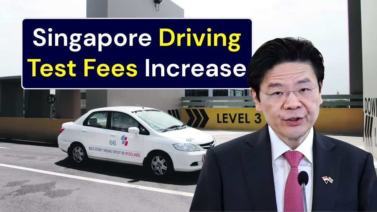 Singapore Driving Test Fees Increase