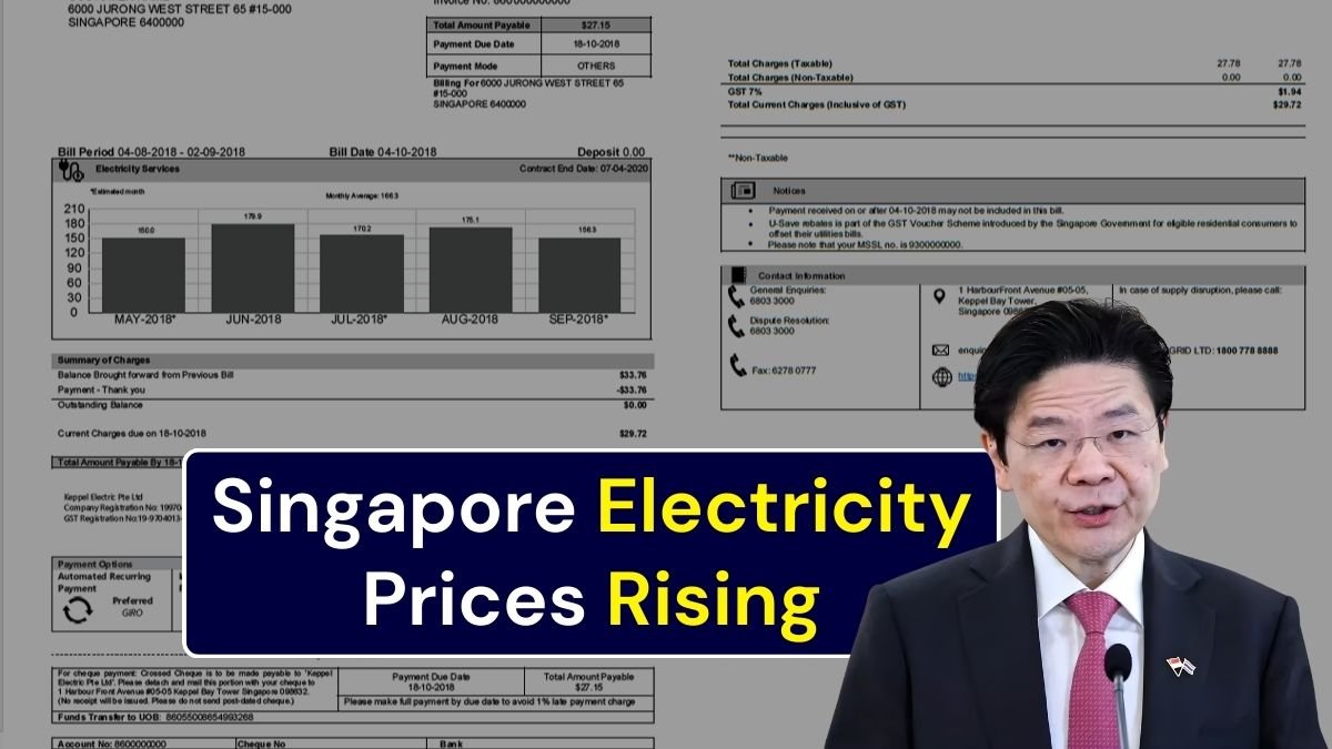 Singapore Electricity Prices Rising