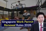 Singapore Work Permit Renewal Rules 2026